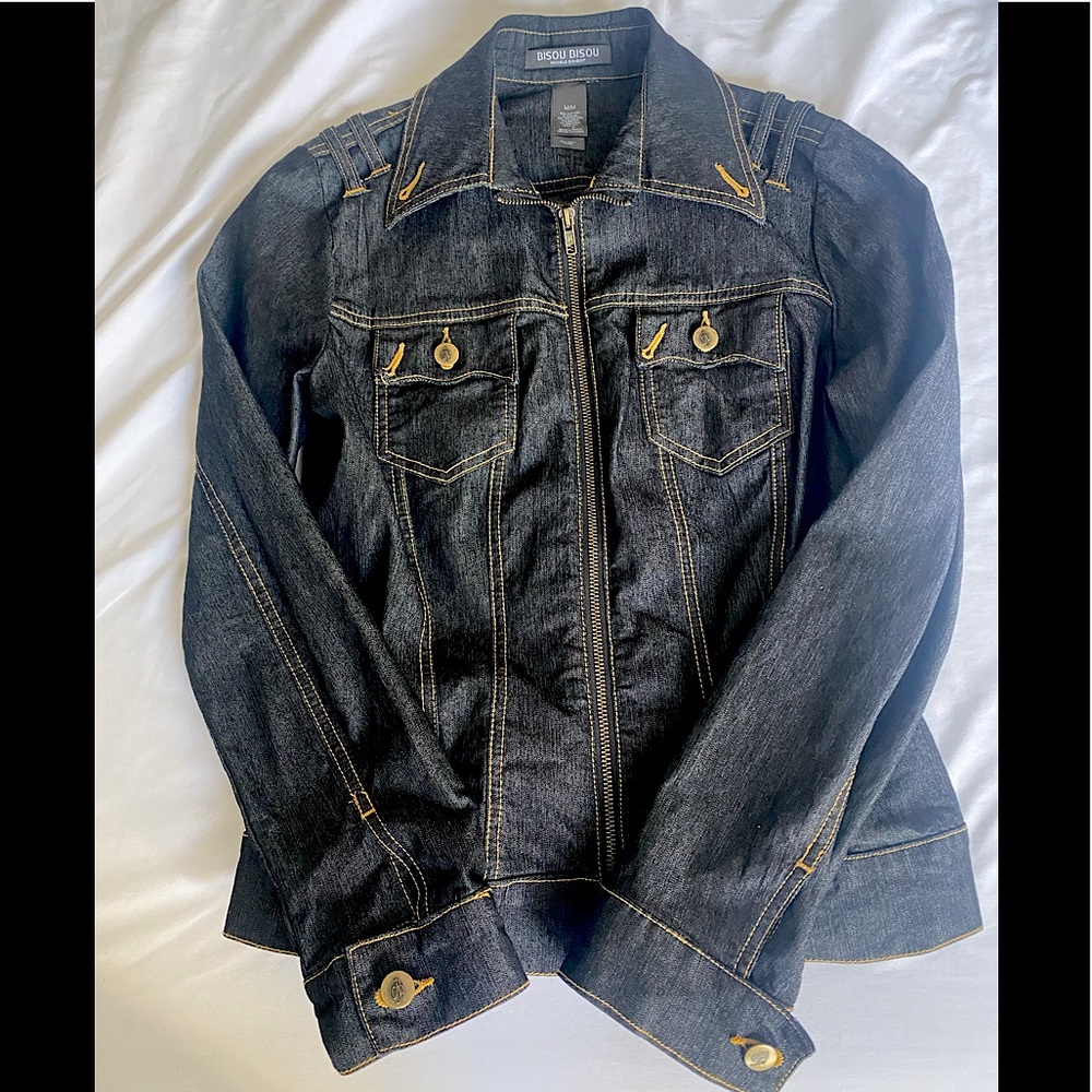 Bisou Bisou Millennial Denim Jacket & Skirt set